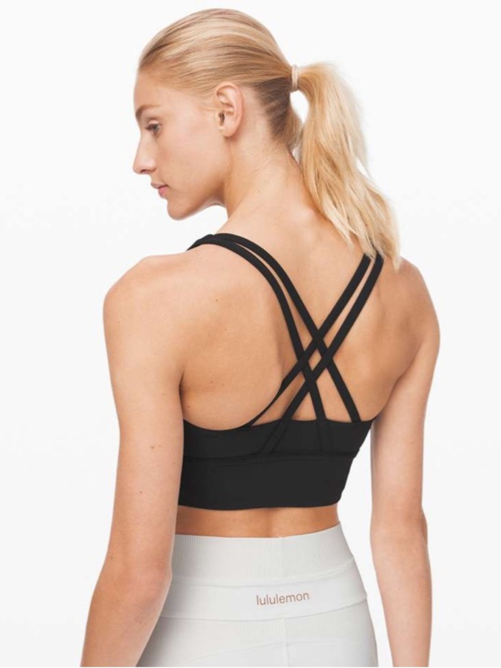Lululemon Energy Bra *Long Line Texture